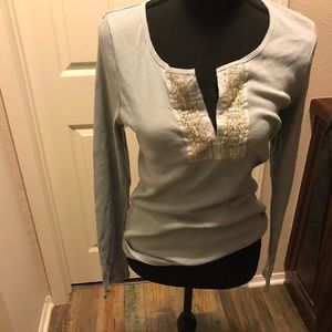 The Limited Powder Blue With Tags Long Sleeve Tee Shirt